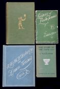 13 volumes on tennis published in Britain before 1920,
titles including R F & H L Doherty on Lawn