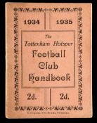 A Tottenham Hotspur handbook season 1934-35