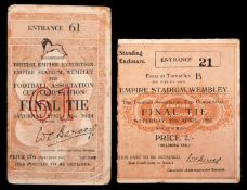 1925 Cup Final ticket Cardiff City v Sheffield United