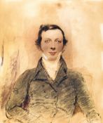 By an unknown hand
PORTRAIT OF WILLIAM LILLYWHITE CIRCA 1820
watercolour, inscribed on the