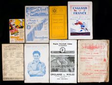 A collection of approximately 555 football programmes mostly dating between 1939 and through to