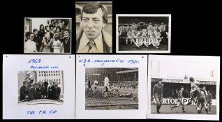 A collection of press photographs relating to the career of John Talbut,
relating to West Bromwich