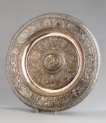 An Elkington silver-plate copy of the Venus Rosewater Dish presented annually to the Wimbledon