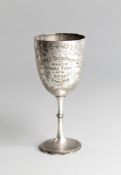 An Eton School Trophy awarded for the game of Eton Fives in 1890,
in the form of a Victorian