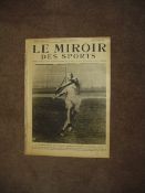 Three French magazines with coverage of the Antwerp 1920 Olympic Games,
"Le Miroir Des Sports"