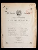 The Sandown Park Club Programme for 1876,
list of patrons & committee members, calendar of racing