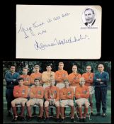 A fully signed picture of the England 1966 World Cup winning team,
the 4 1/2 by 7 1/2in. colour