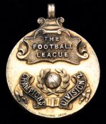 A Birmingham City Football League Division Two Championship medal 1947-48 awarded to Frank Mitchell,