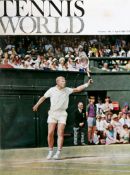 "Tennis World"
an unbroken run from April 1969 to Nov/Dec 1981, in 13 bound volumes