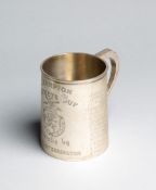The Harrow School Champion Rackets Cup of 1916 presented by Viscount Ebrington to the winning boy