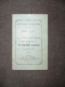 Ayres, F. H. (publisher) Official Edition The Laws of Lawn-Tennis, issued under the authority of The