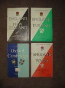 26 Rugby union programmes,
mostly dating between 1948 and 1963, and most commonly England