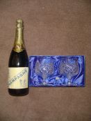 Gillingham 1993 Centenary Year memorabilia,
a bottle of Cuvee Priestfield Centenary Celebration