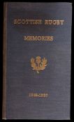 "Scottish Rugby Memories": a bound volume of Scotland, international rugby union programmes 1946-