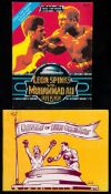 Muhammad Ali v Leon Spinks official fight programme, Louisiana Superdome, New Orleans, 15th