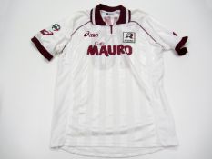 Shunsuke Nakamura: a white Reggina No.10 Serie A jersey season 2002-03, short-sleeved, Lega Calcio