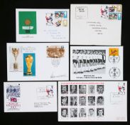 A collection of 60 1966 World Cup first day covers,
including 25 issues in Guardian Souvenir