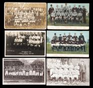 12 team-group postcards of Midlands football clubs,
Aston Villa 1925-26; three Birmingham City,