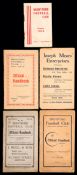 Ten Brentford FC handbooks,
comprising: two for 1920-21 (1 with covers detached but preserved),