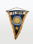 A signed 1960s FC Inter club pennant

Provenance: Former Director of the FC Inter & AC Milan Museum