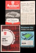 A collection of 166 Arsenal home programmes dating between the 1940s and the 1970s,
1 wartime, 27