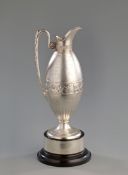 The Frank Muir Challenge Cup: an important early golf trophy in the form of a silver claret jug by
