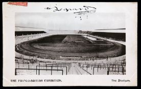 A Franco-British Exhibition postcard portraying The Stadium used for the London 1908 Olympic Games