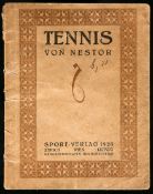 "Tennis Von Nestor",
Sport-Verlag 1920, Zurich, Wien, Leipzig, p.p.42 with photographs of players