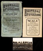 Liverpool v Burnley programme 30th September 1916,
ex-binder, Wartime Lancashire Section fixture;