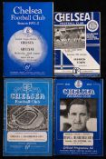 A collection of 242 Chelsea home programmes dating between 1949-50 and 1967-68,
10 from 1949-50,
