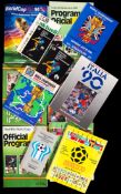 World Cup final programmes 1966 to 1994,
the final tie & tournament programmes for 1966; the green &