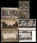 14 team-group postcards of Yorkshire football clubs
five Barnsley cards, four formal team-group