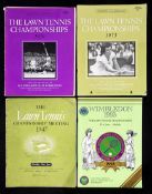 65 Wimbledon Lawn Tennis Championships programmes,
1947 x 1, 1949 x 2, 1959 x 9, 1973 x 1, 1974 x 1,