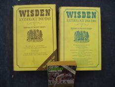 John Wisden's Cricketers' almanacks and other cricket books,
Wisden's for 1948 to 1950, 1952 to