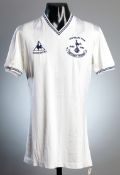 Paul Price: a white Tottenham Hotspur No.3 jersey seaosn 1982-83,
short-sleeved, club centenary year