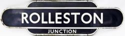 Totem BR(E) ROLLESTON JUNCTION, H/F. Situated between Nottingham and Lincoln and one time junction