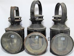 A stunning collection of Railway Lamps comprising:- Gauge Glass Lamps, qty 6 including BR(E), BR(M),