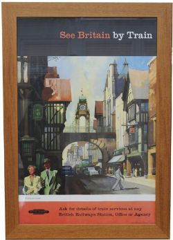 Poster, BR `The Eastgate Chester` by Claude Buckle, double crown size. Published by British