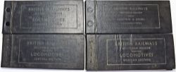 British Railways Southern Region Works issued `Locomotive` Books, qty 4 comprising: Central Section;