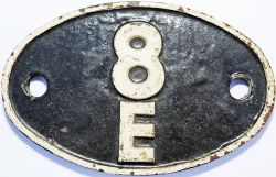 Shedplate 8E, Brunswick from May 1950 until April 1958 and then Northwich until March 1968. Face