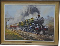 Original Oil Painting `6016 King Edward V` by David Weston (1935 - 2011). Tastefully framed, 30" x