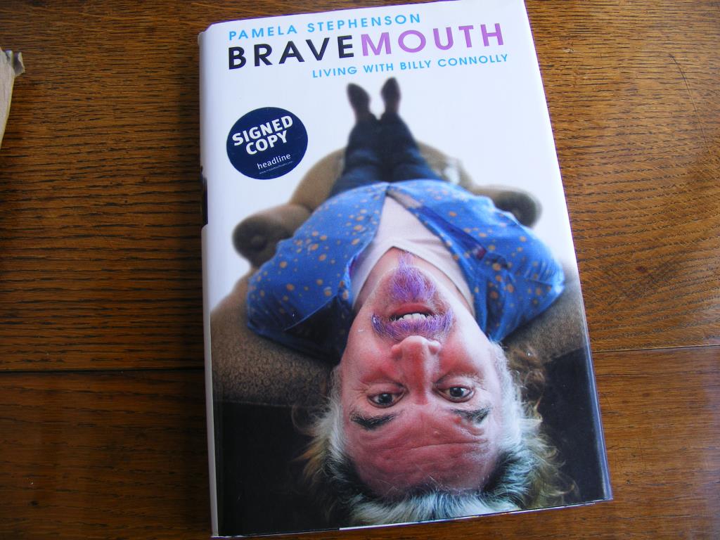 "Books: Pamela Stephenson, "Bravemouth" signed 1st Ed."