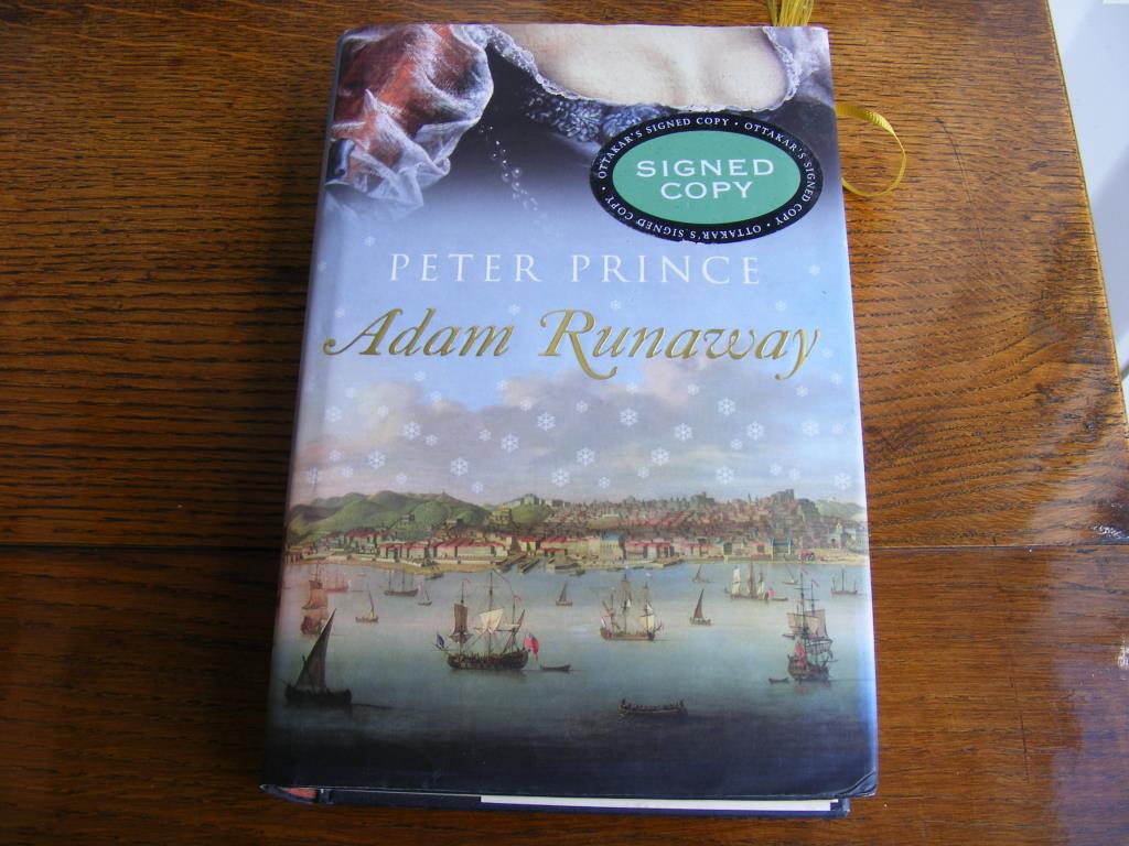 "Books: Peter Prince, "Adam Runaway" rare signed 1st Ed."