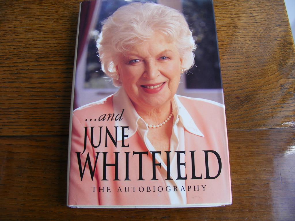 "Books: June Whitfield, "Autobiography" signed 1st Ed."