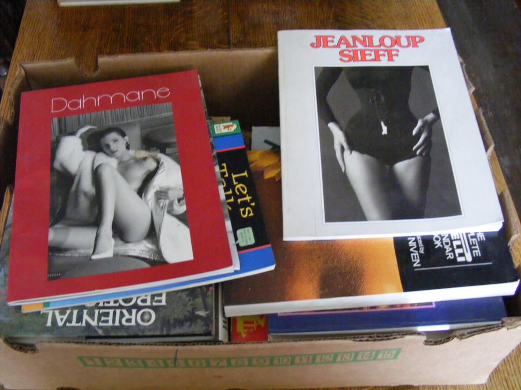 "Books: Box asstd Erotica inc Dahmane, Jeanloup Sieff, etc."