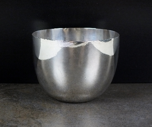 A George III silver tumbler cup, Fleming Forester, London 1771, of plain polished circular form, 7cm