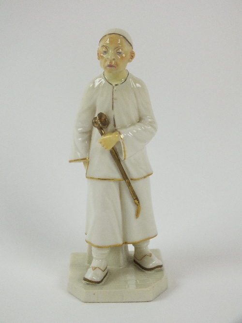 A Royal Worcester figure, 'China Man', from the Nations of the World Series, modelled by James