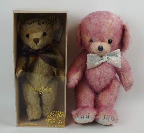 Two Merrythought mohair limited edition Teddy Bears, comprising, 'Cheeky Cotton Candy' bear,