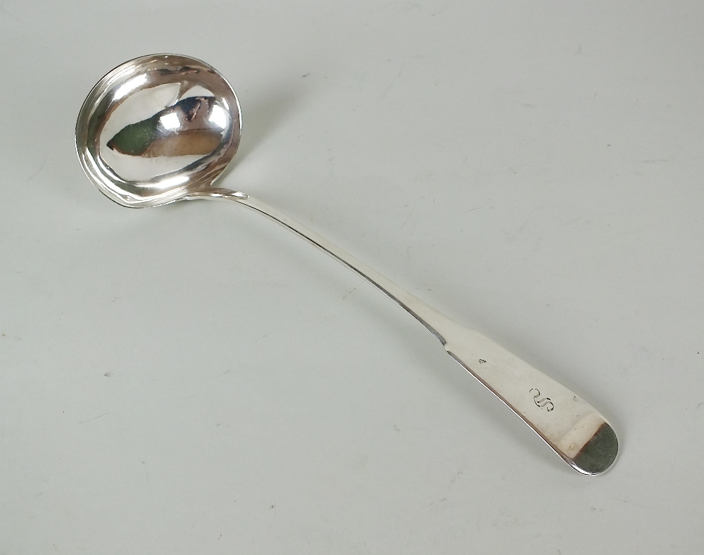 A George III Scottish silver Fiddle patt