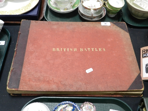 MAXWELL (W), BRITISH BATTLES with plates by Lewis Edwards, London, 1902